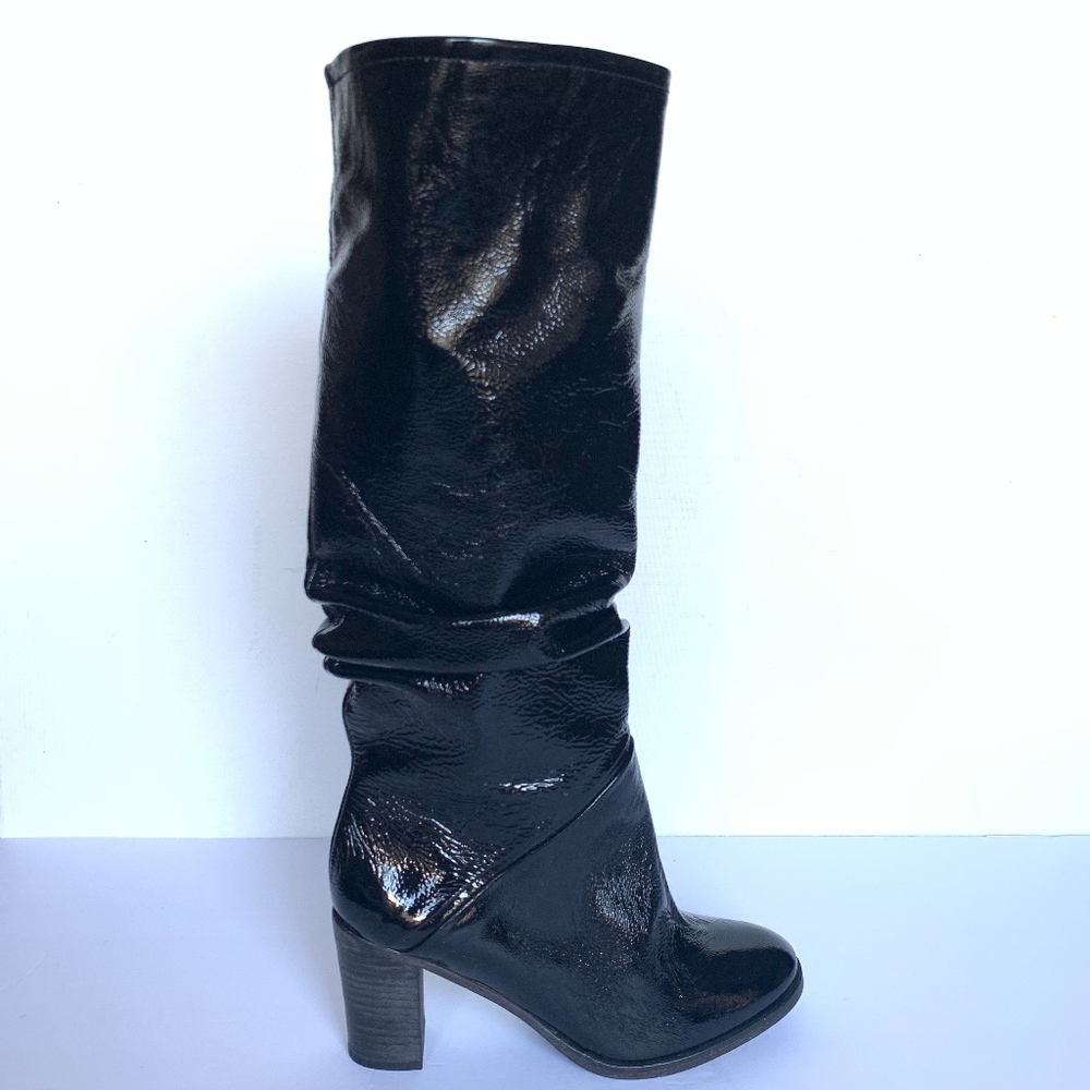 Free People Tennison Black Knee High Boots 36 NEW - Picture 2 of 8